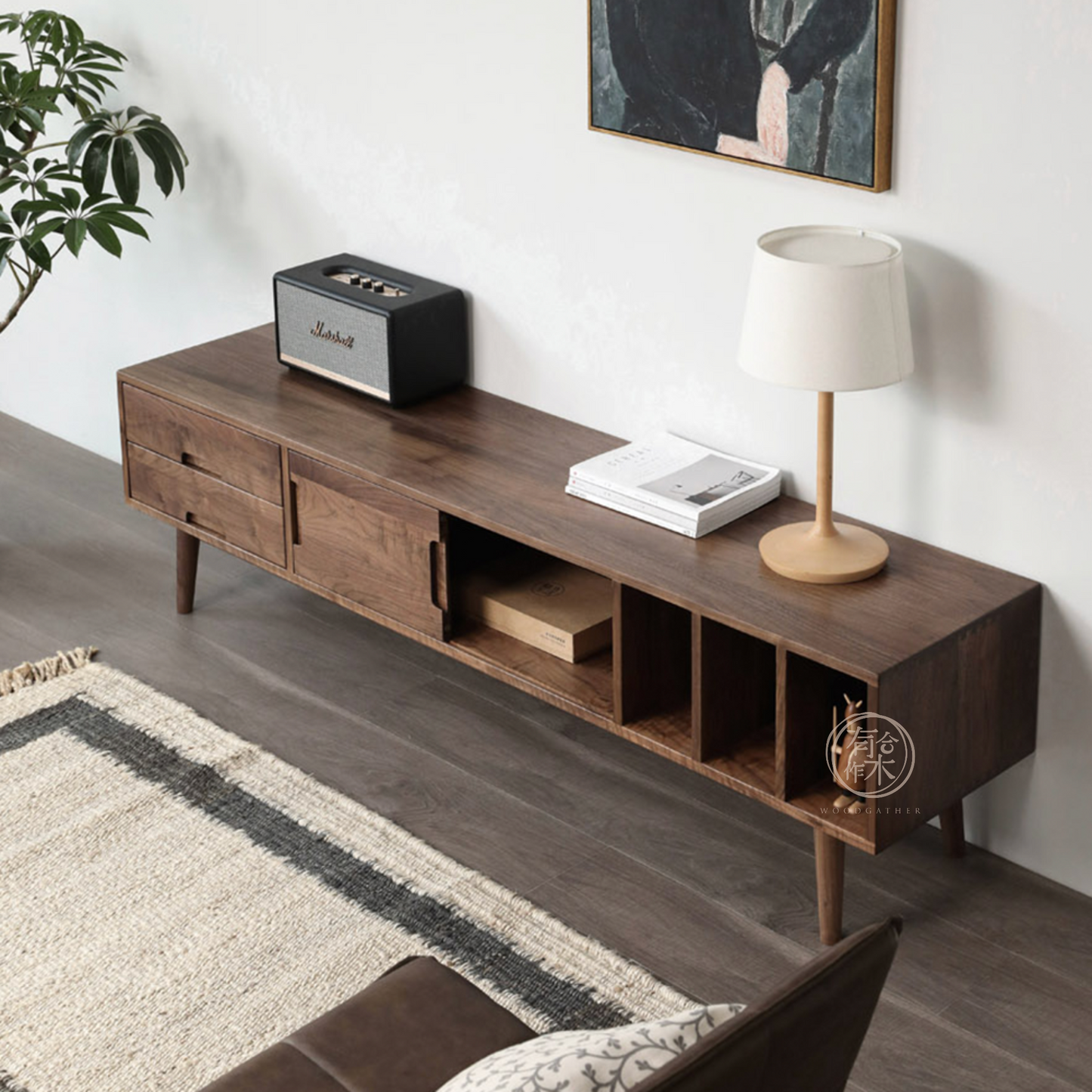 SIMPLY TV Board solid wood TV cabinet