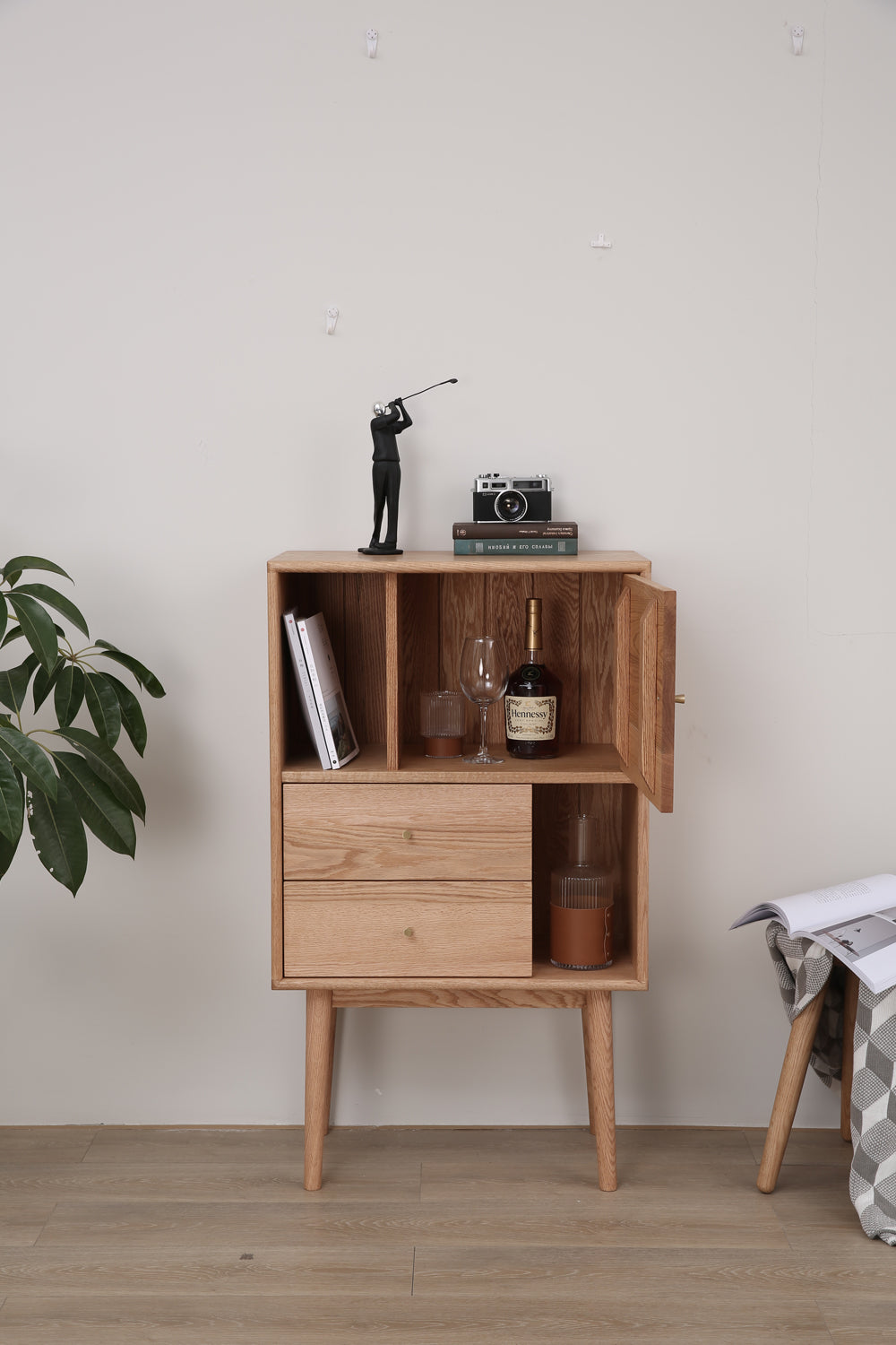 SIMPLY W65 Sideboard solid wood side cabinet