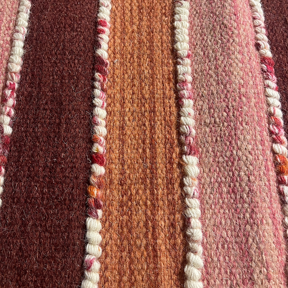 India Hand-braided Wool Rug (pink) India Hand-braided Wool Rug (pink)