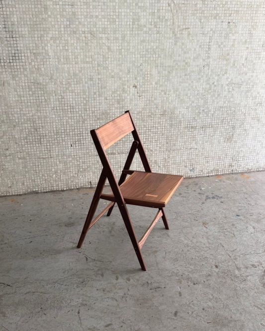 【香港製造】Choi Woodworks | 實木摺櫈 Foldable Chair