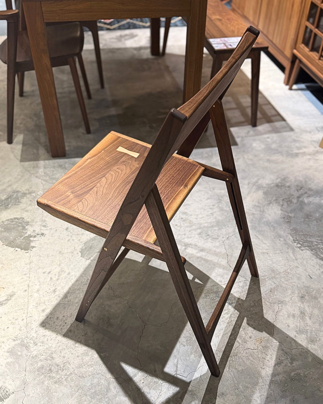 【香港製造】Choi Woodworks | 實木摺櫈 Foldable Chair