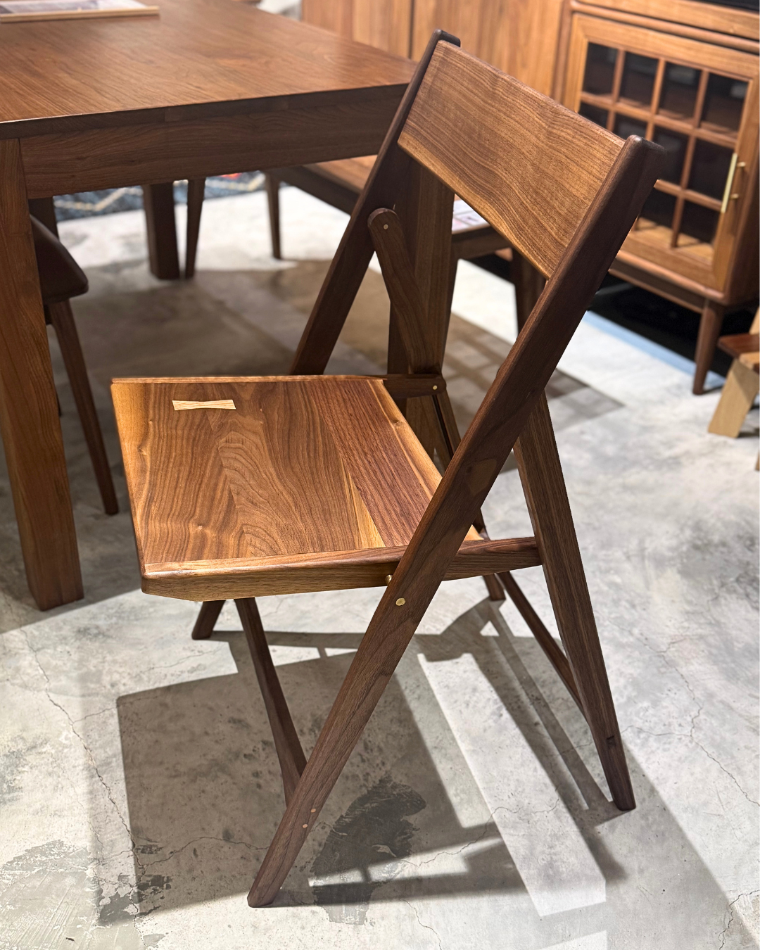 【香港製造】Choi Woodworks | 實木摺櫈 Foldable Chair