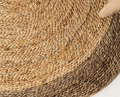 Natural Jute Hand-braided Rug 04 天然黃麻地毯 04