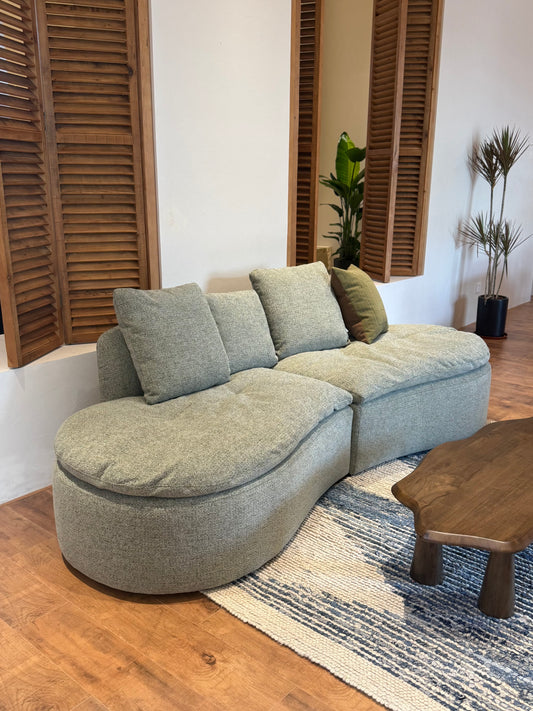 ATELIER Curved Fabric Sofa 布藝弧形梳化