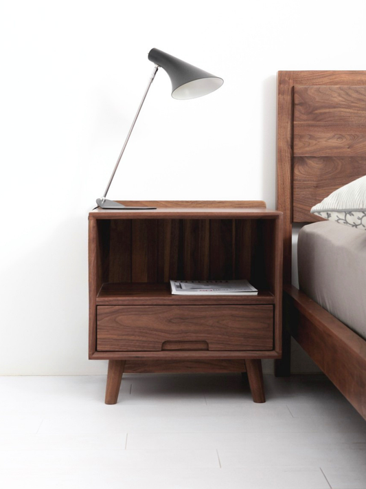 SIMPLY Storage Bedside Cabinet 實木床頭櫃