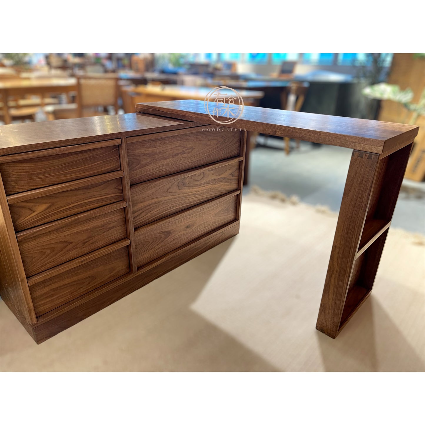 DELIGHT Desk 實木L形書桌（可訂造）