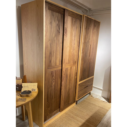 DELIGHT Wardrobe 02 solid wood sliding door wardrobe