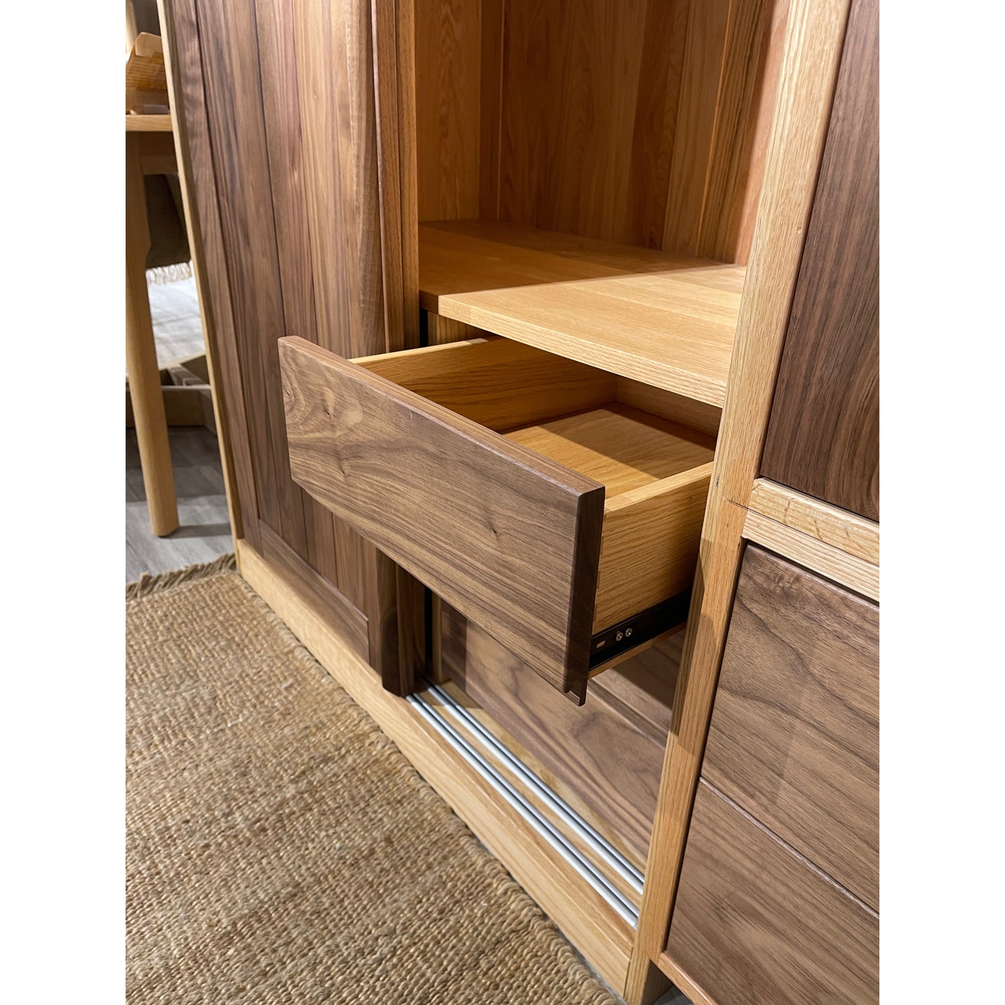 DELIGHT Wardrobe 02 solid wood sliding door wardrobe
