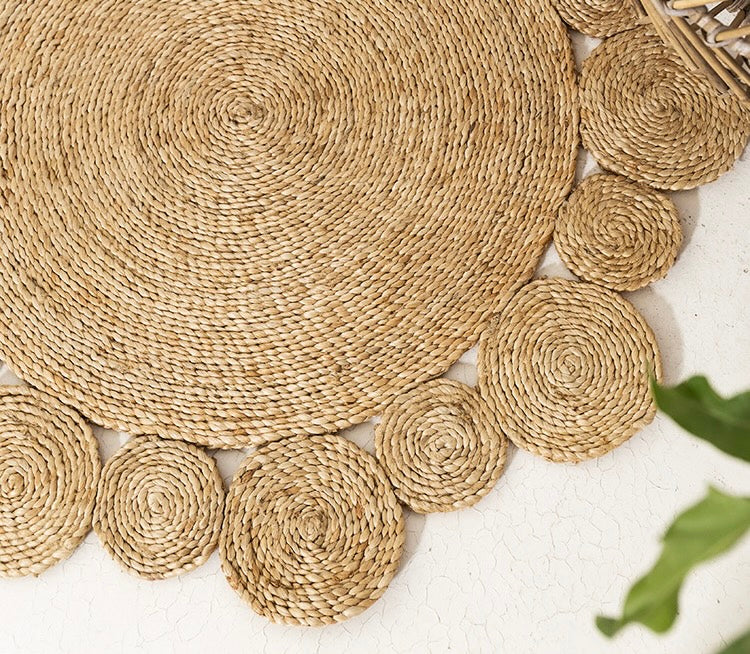 Natural Jute Hand-braided Rug 02 Natural Jute Hand-braided Rug 02