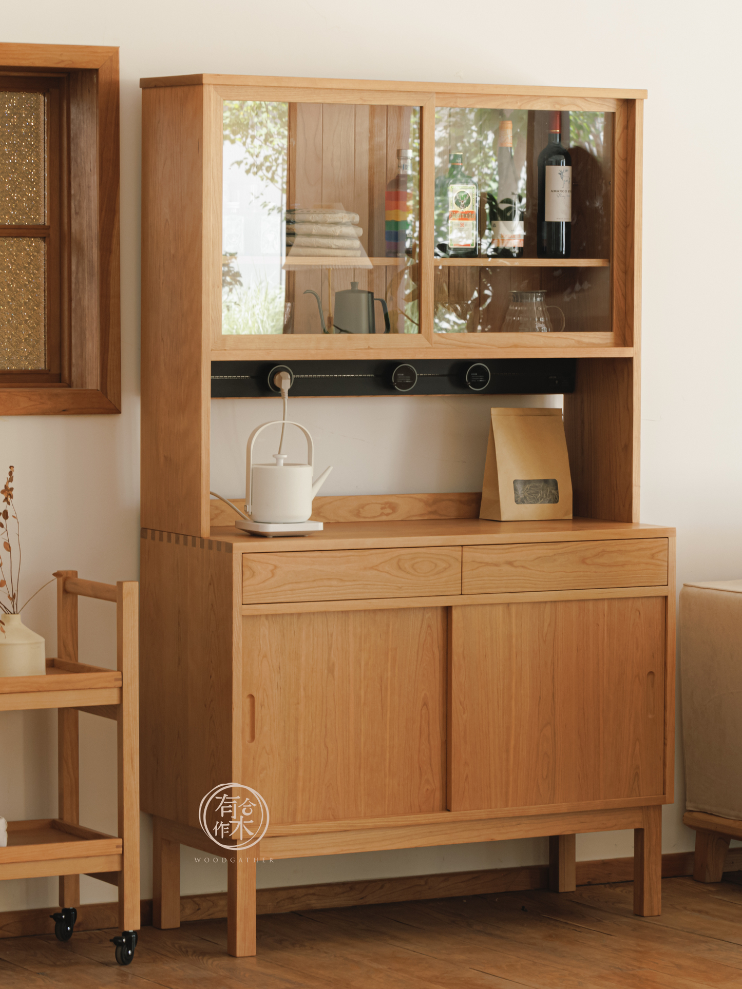 FOREST High Sideboard 實木高餐邊櫃（可訂造）