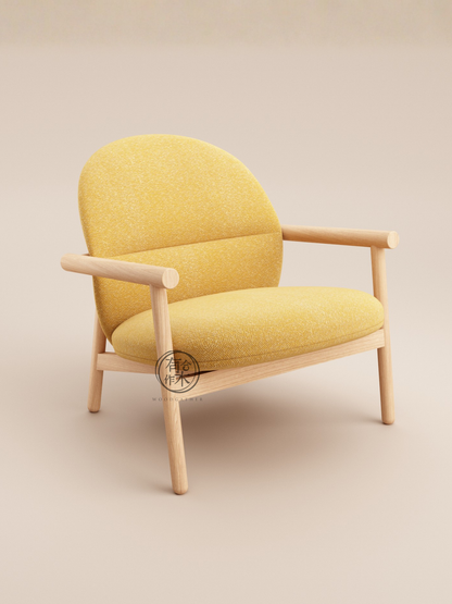 HEYA Lounge Chair 02 實木休閑椅