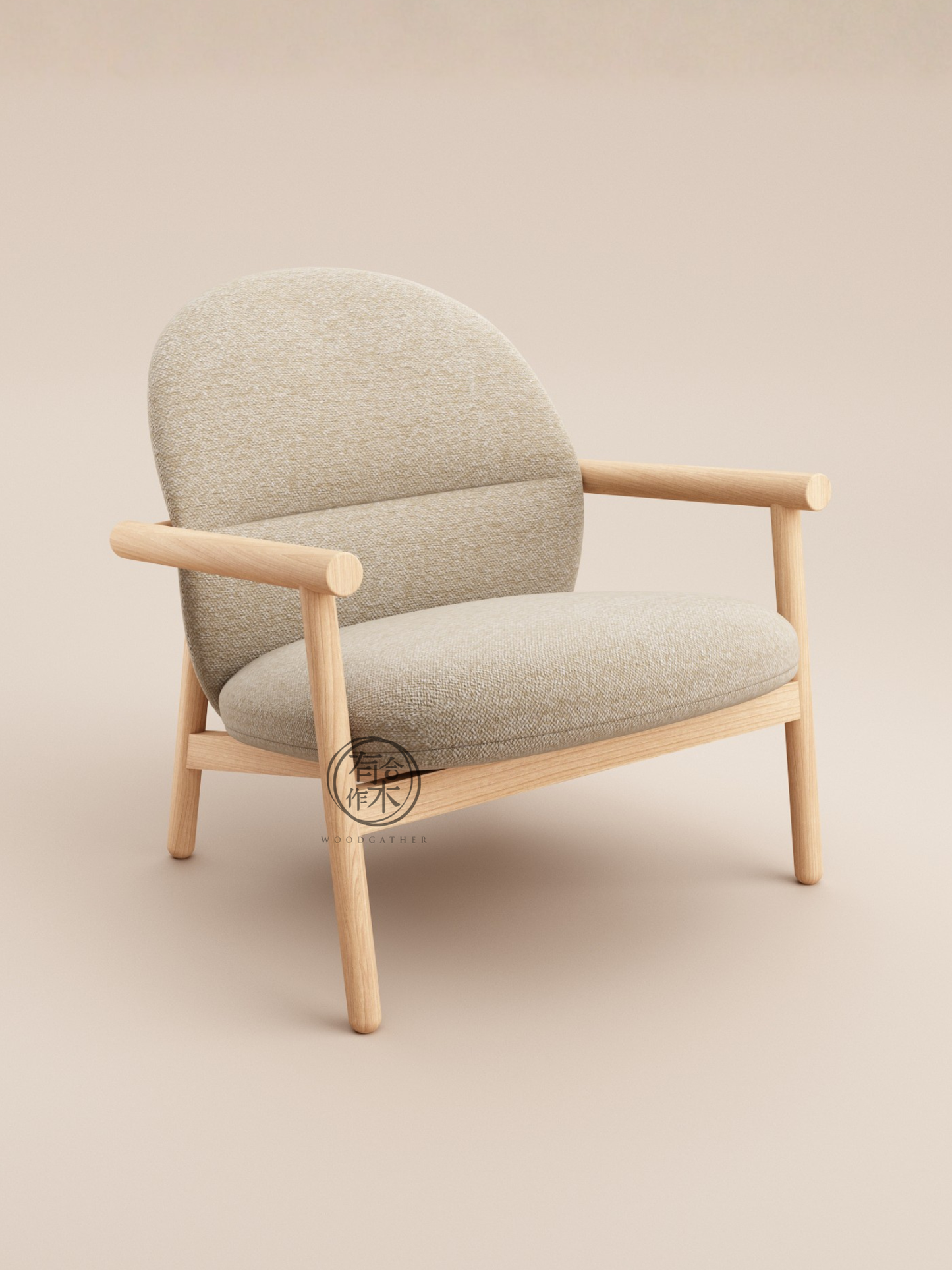 HEYA Lounge Chair 02 實木休閑椅