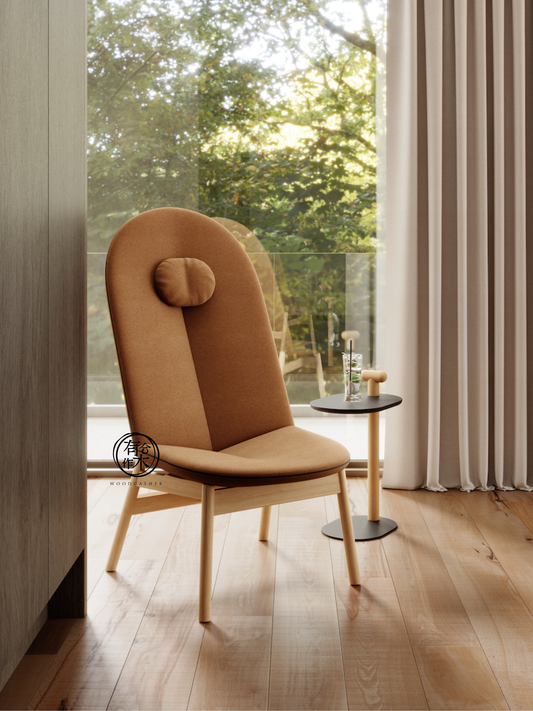 HEYA Lounge Chair 01 實木休閑椅