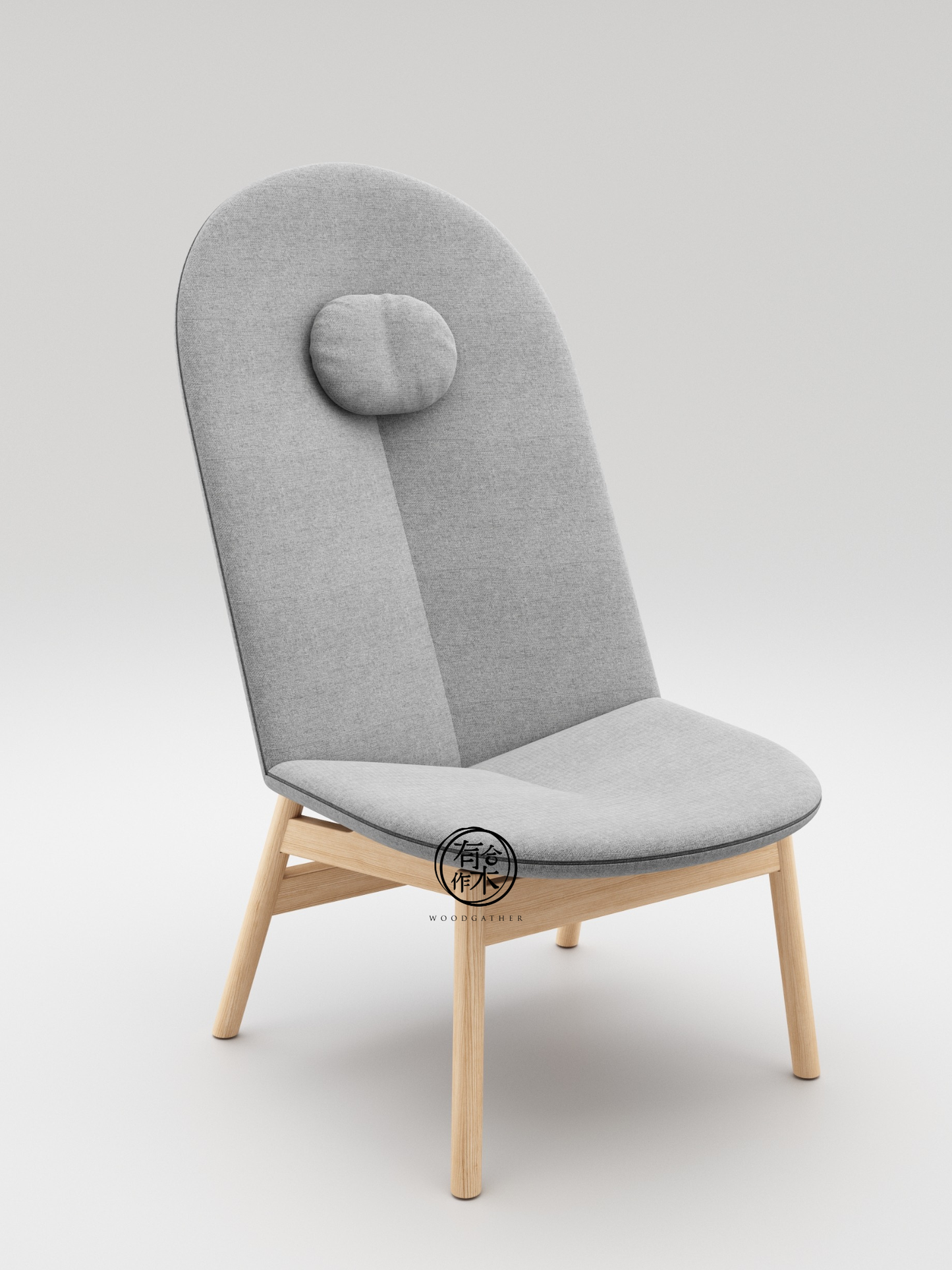 HEYA Lounge Chair 01 實木休閑椅