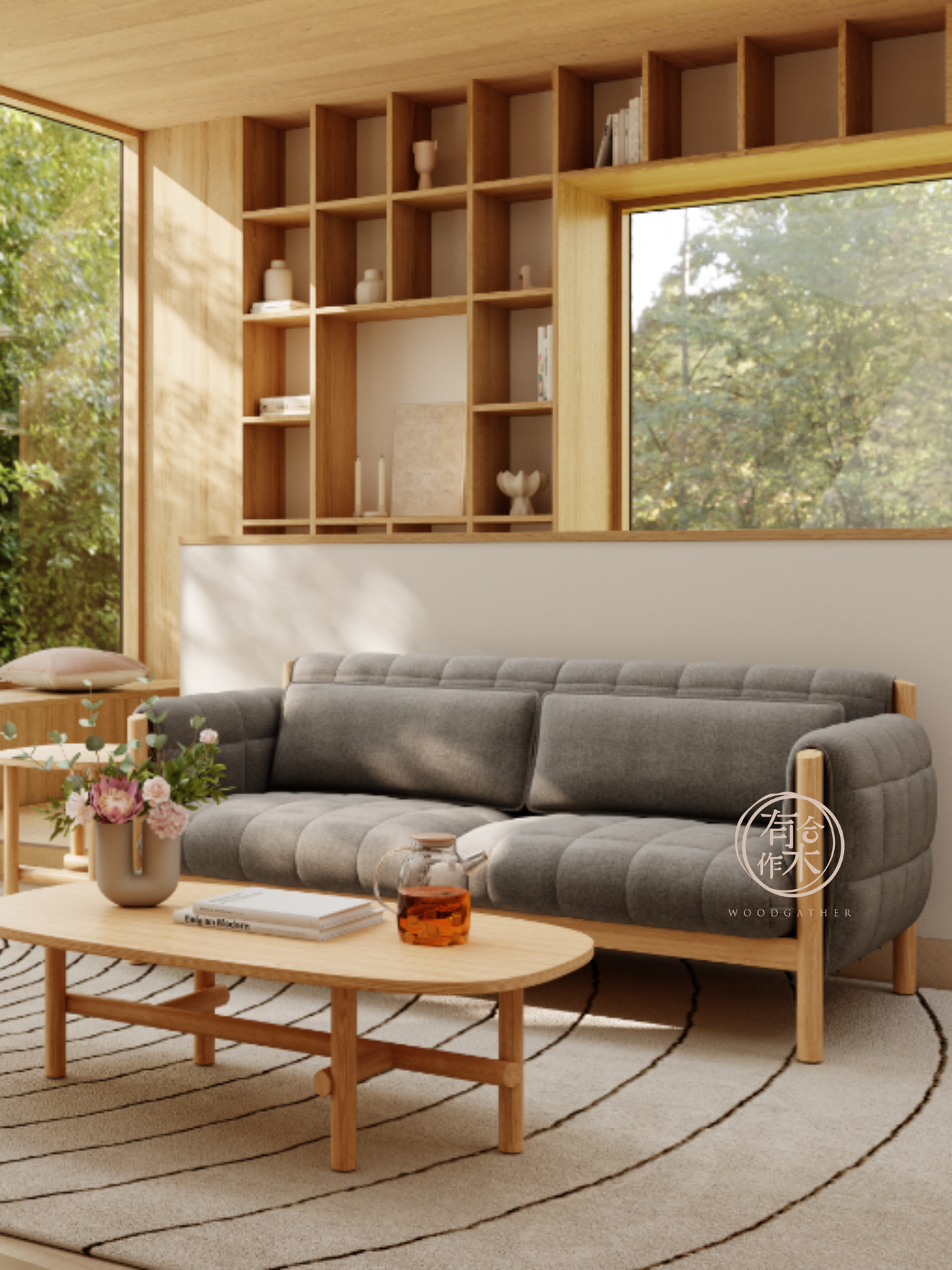 HEYA Sofa 01 實木梳化