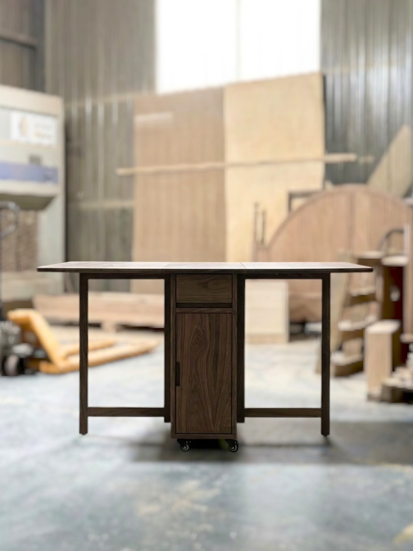 ［訂造案例］Butterfly Extension Table 實木蝴蝶形伸縮枱