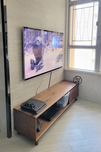 SIMPLY 1-Drawer TV Board 實木電視櫃（可訂造）