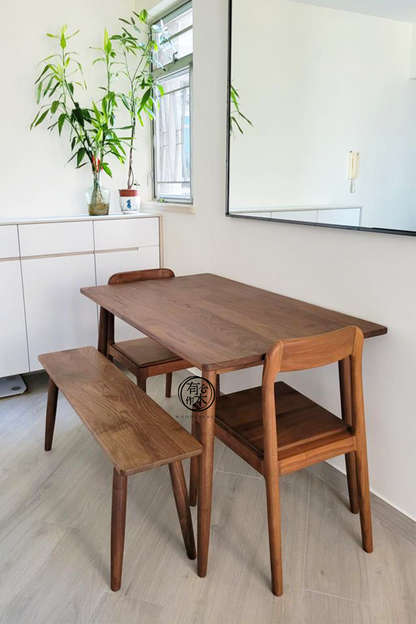 SIMPLY Edge Dining Table 實木餐枱