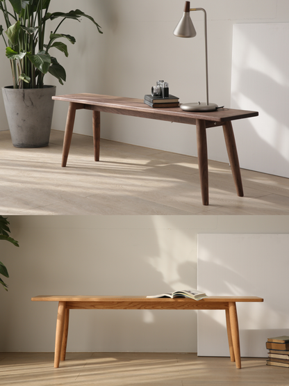 SIMPLY Curve Bench 實木長椅