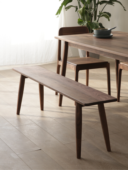 SIMPLY Curve Bench 實木長椅