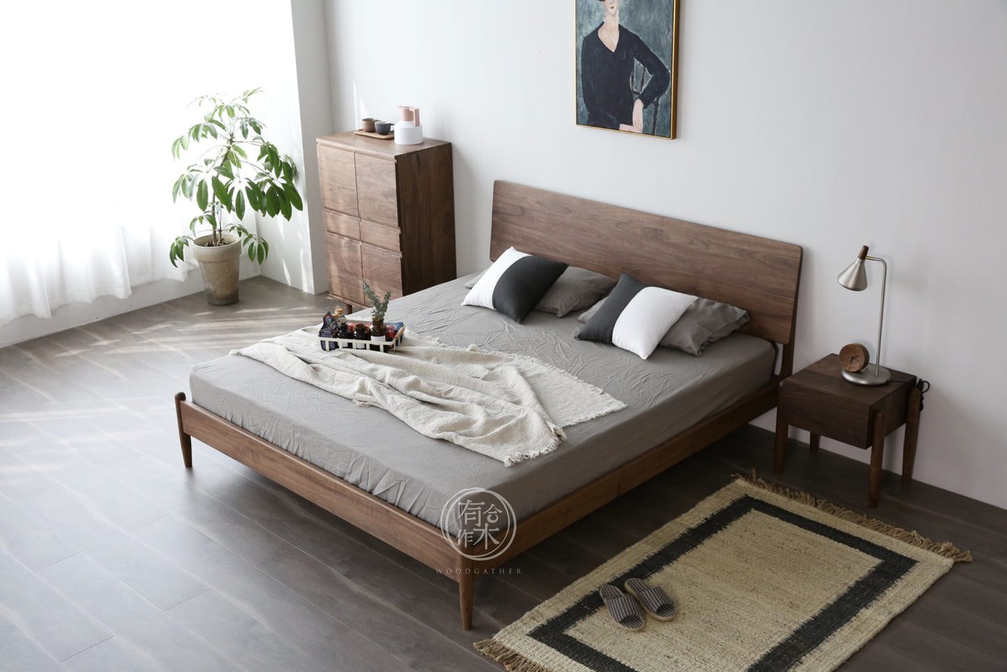 SIMPLY Bed 02 實木床架（可訂造）
