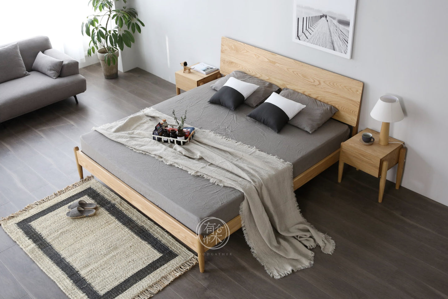SIMPLY Bed 02 實木床架（可訂造）