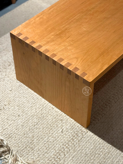 SIMPLY Myos Coffee Table with Drawer 實木L形茶几