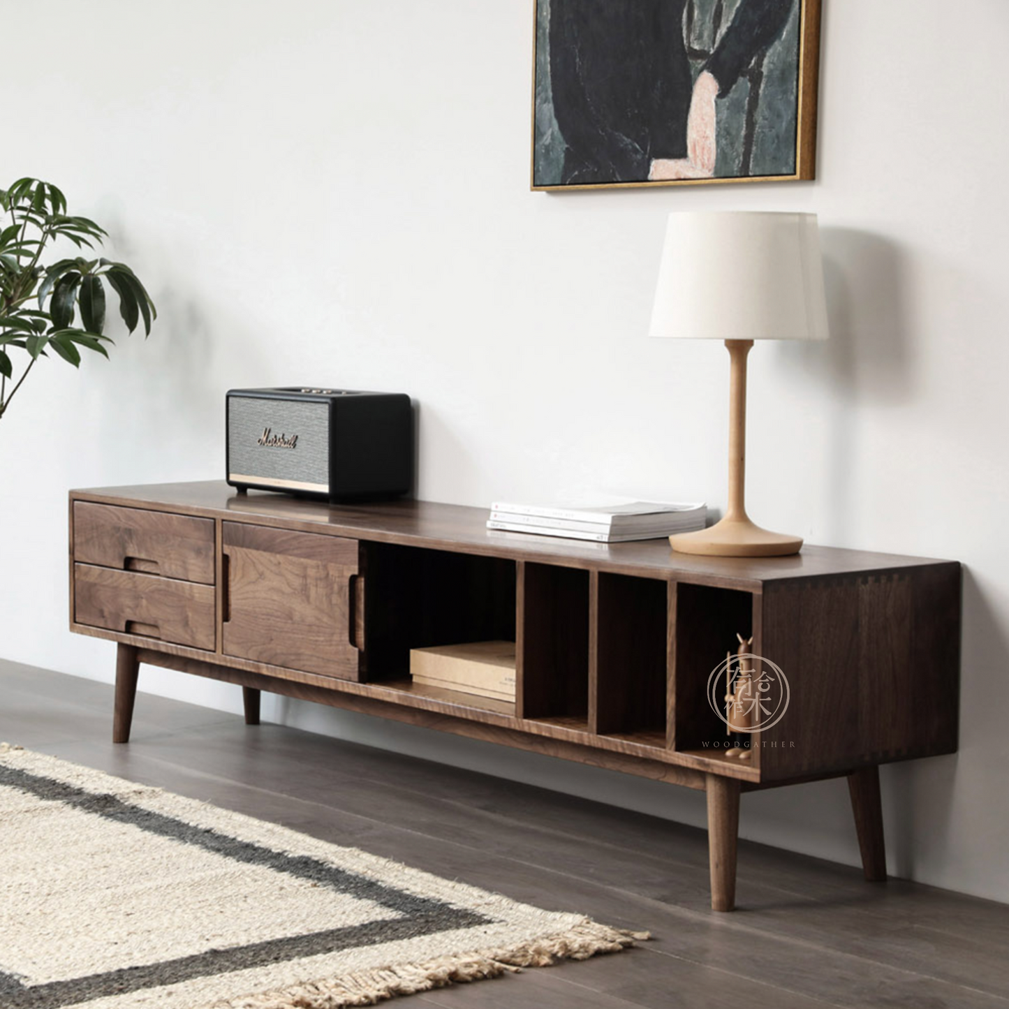 SIMPLY TV Board solid wood TV cabinet