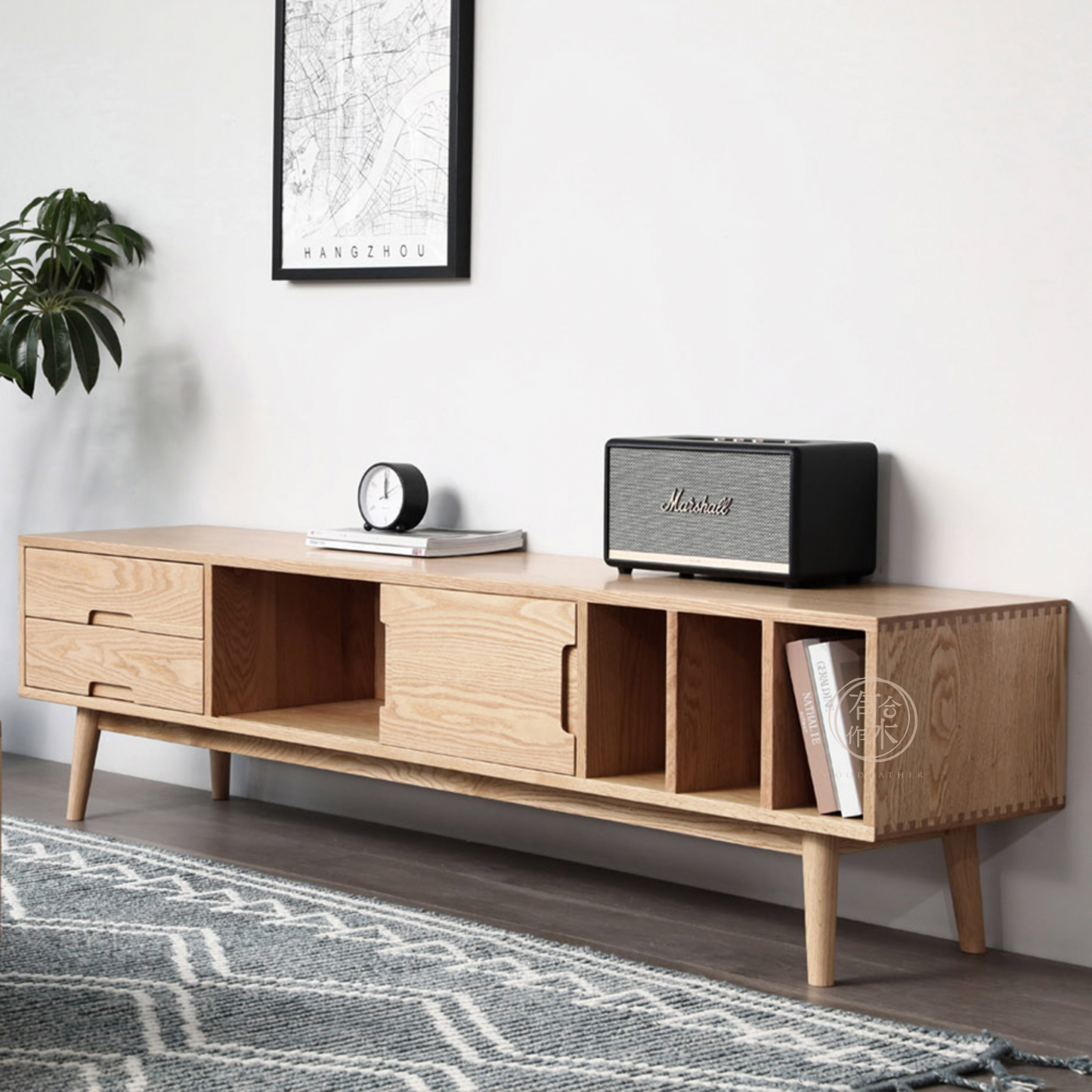 SIMPLY TV Board solid wood TV cabinet