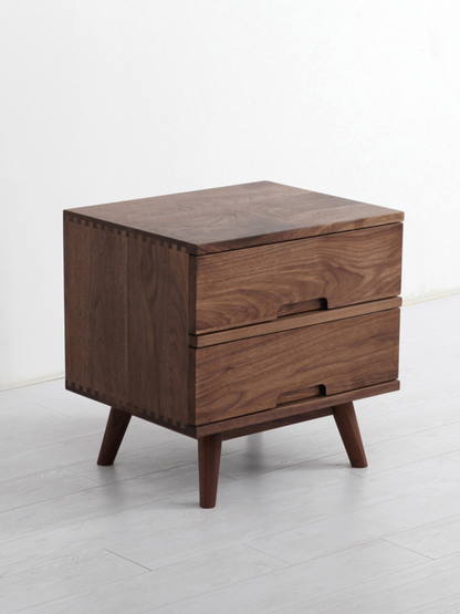 SIMPLY 2-Drawer Bedside Cabinet 實木床頭櫃