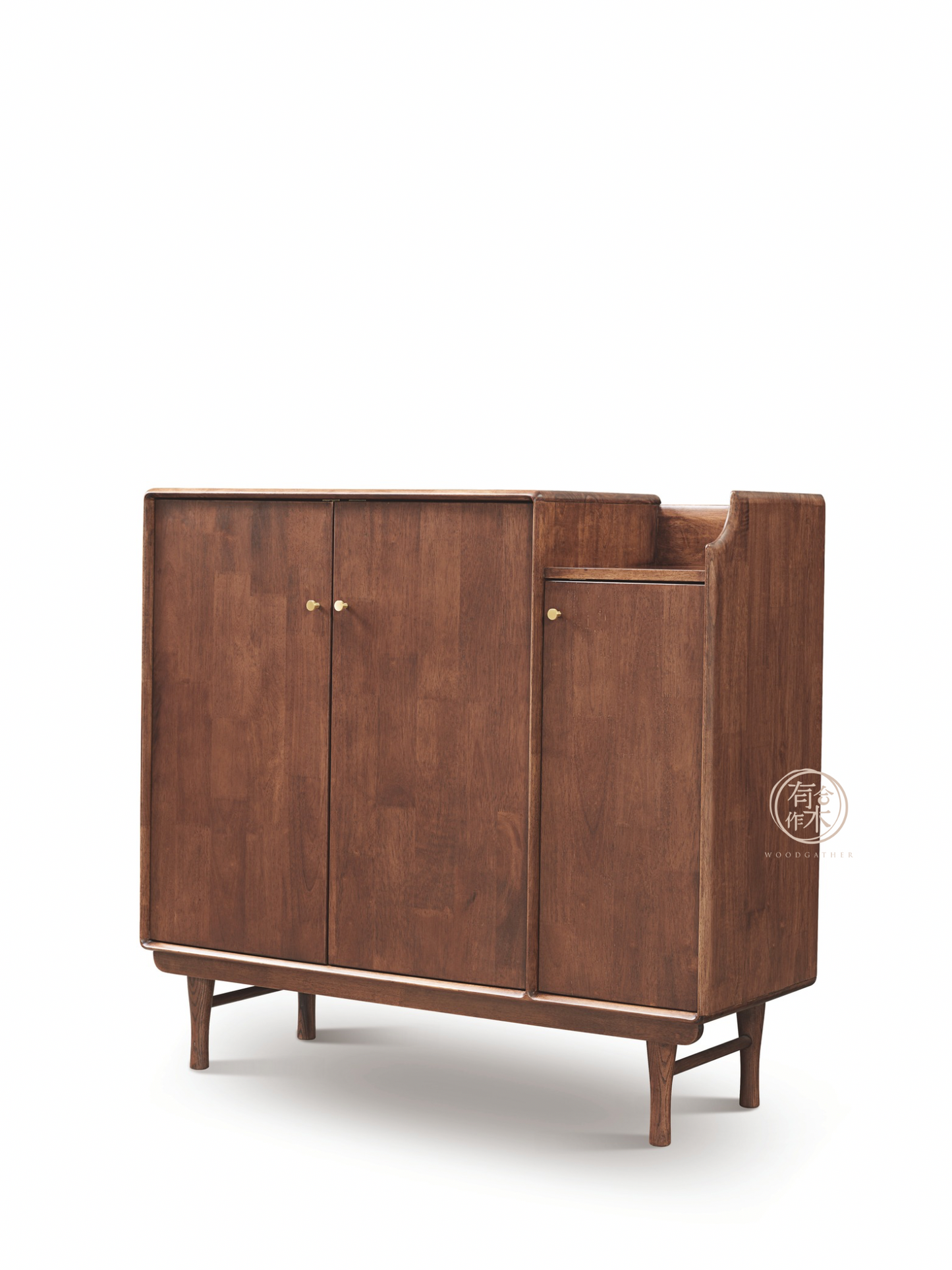 VARIETY-Arch Shoe Cabinet 實木鞋櫃