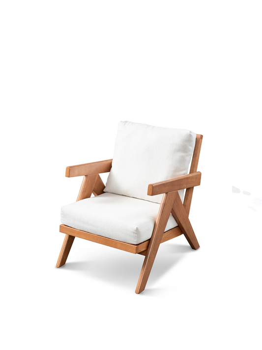 VARIETY-Cherry Lounge Chair 02 實木扶手休閑椅