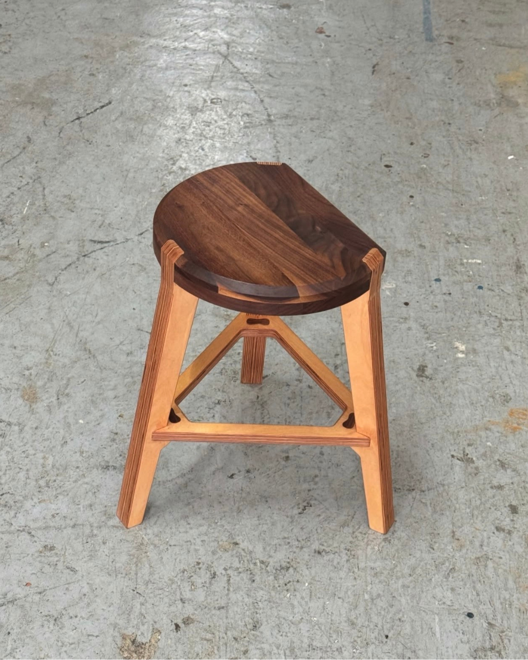 【香港製造】Choi Woodworks | 實木仨合凳 Trinity Stool