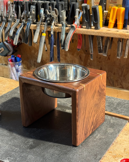 【香港製造】Choi Woodworks | 實木寵物碗架 Pet Bowl Stand