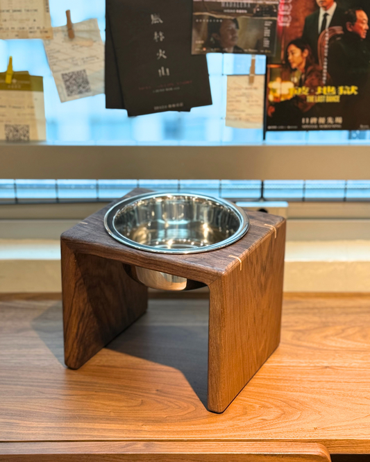 【香港製造】Choi Woodworks | 實木寵物碗架 Pet Bowl Stand