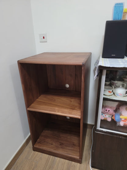 ［訂造案例］實木層架