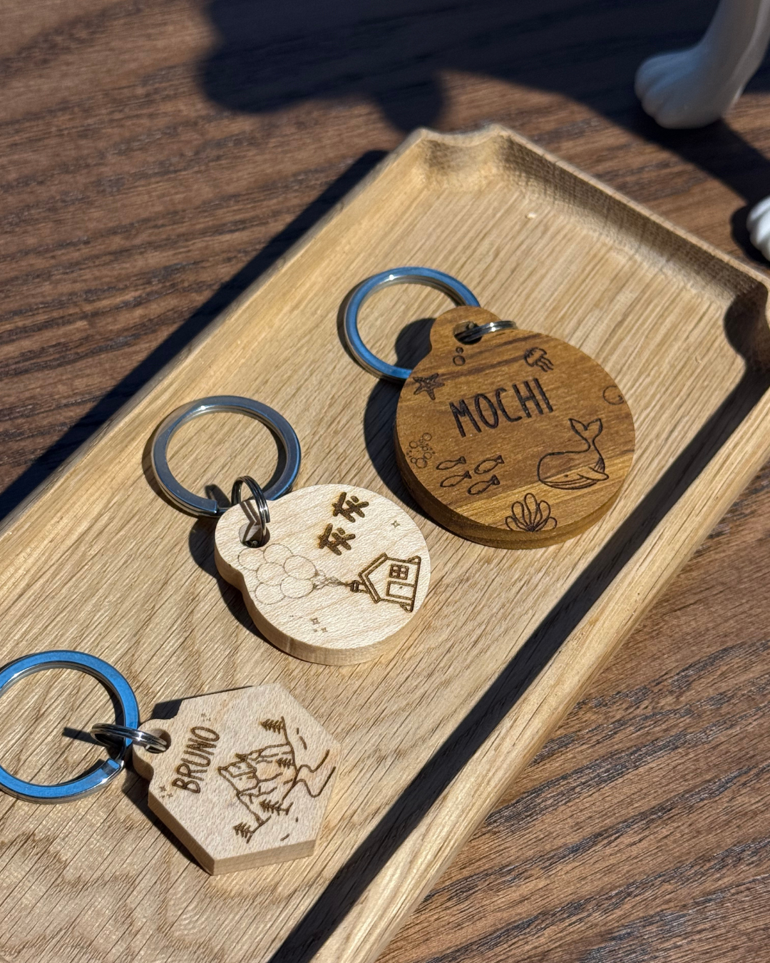 【香港製造】Choi Woodworks | 實木寵物名牌 Pet Tag