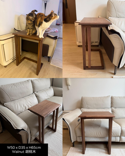 DELIGHT Sofa Sidetable 03 實木梳化/床邊茶几（可訂造）