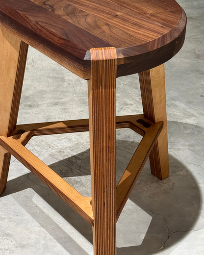 【香港製造】Choi Woodworks | 實木仨合凳 Trinity Stool