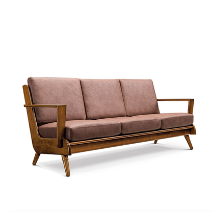 VARIETY Sofa 06 實木梳化（單座/2座/3座）- 胡桃木色