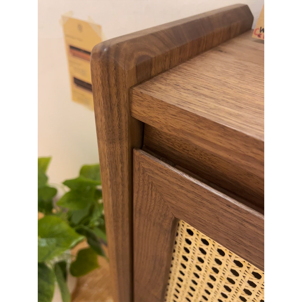 DELIGHT Flip Down Slim Shoe Cabinet 01 實木薄鞋櫃（可訂造）