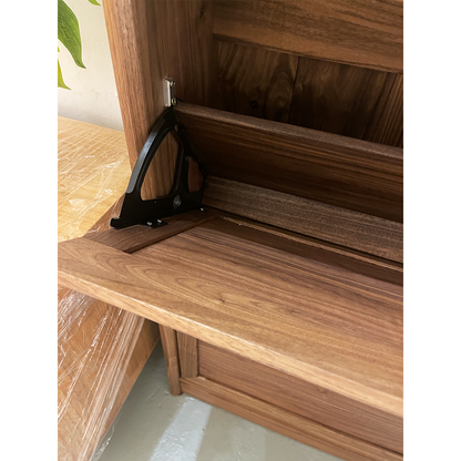 DELIGHT Flip Down Slim Shoe Cabinet 01 實木薄鞋櫃（可訂造）
