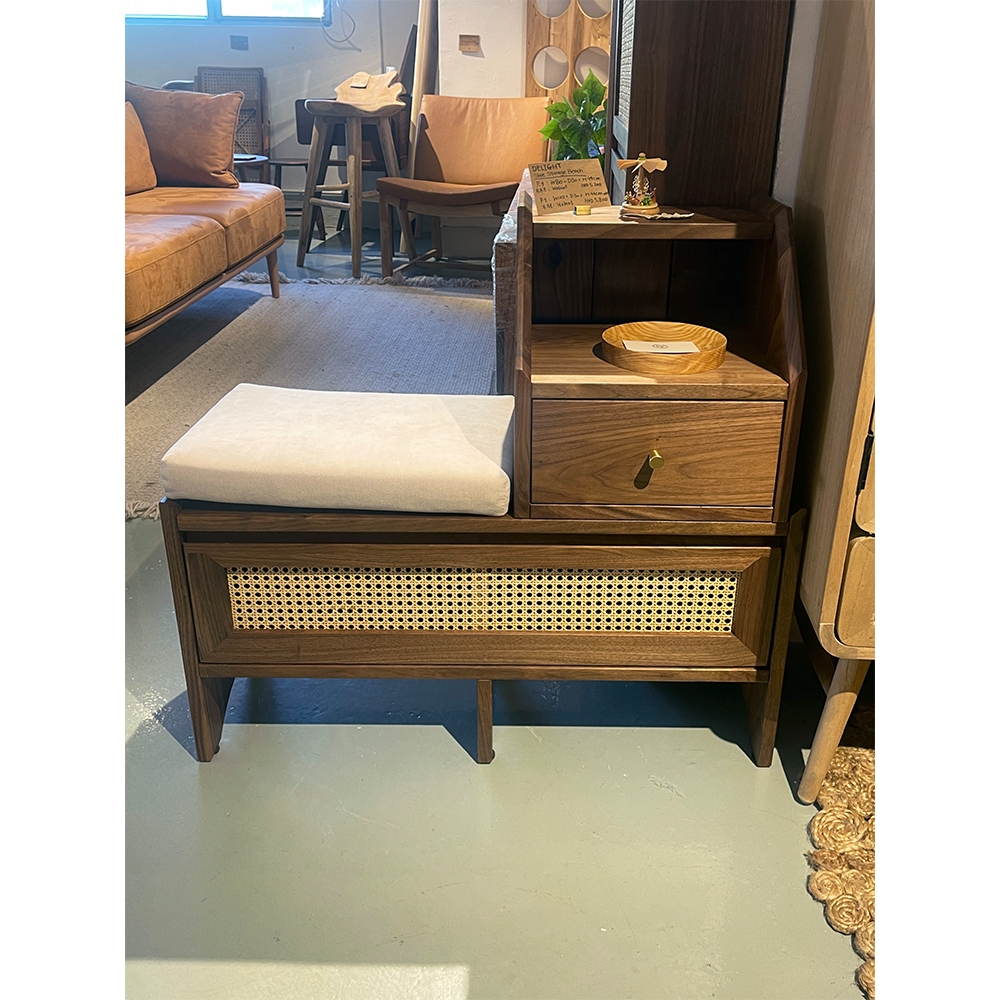 DELIGHT Shoe Storage Bench 實木換鞋櫈（可訂造）