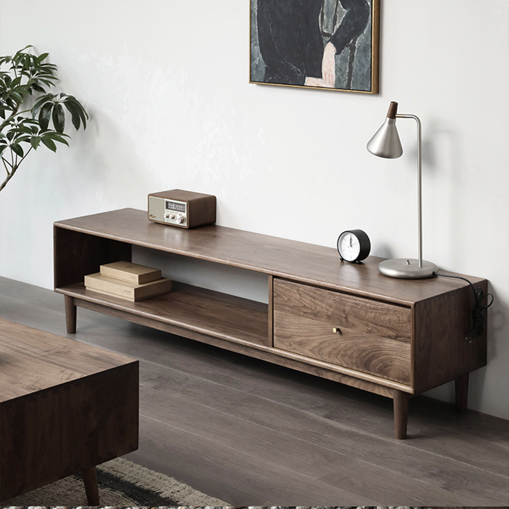 SIMPLY 1-Drawer TV Board 實木電視櫃（可訂造）
