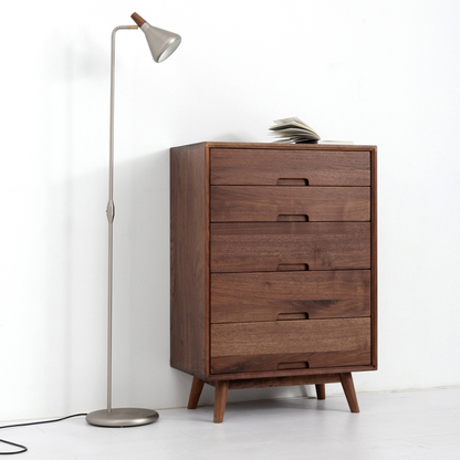 SIMPLY 5-Drawer Sideboard solid wood storage bucket