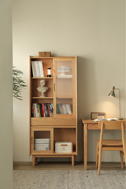 SIMPLY Book Cabinet 02 solid wood bookcase 