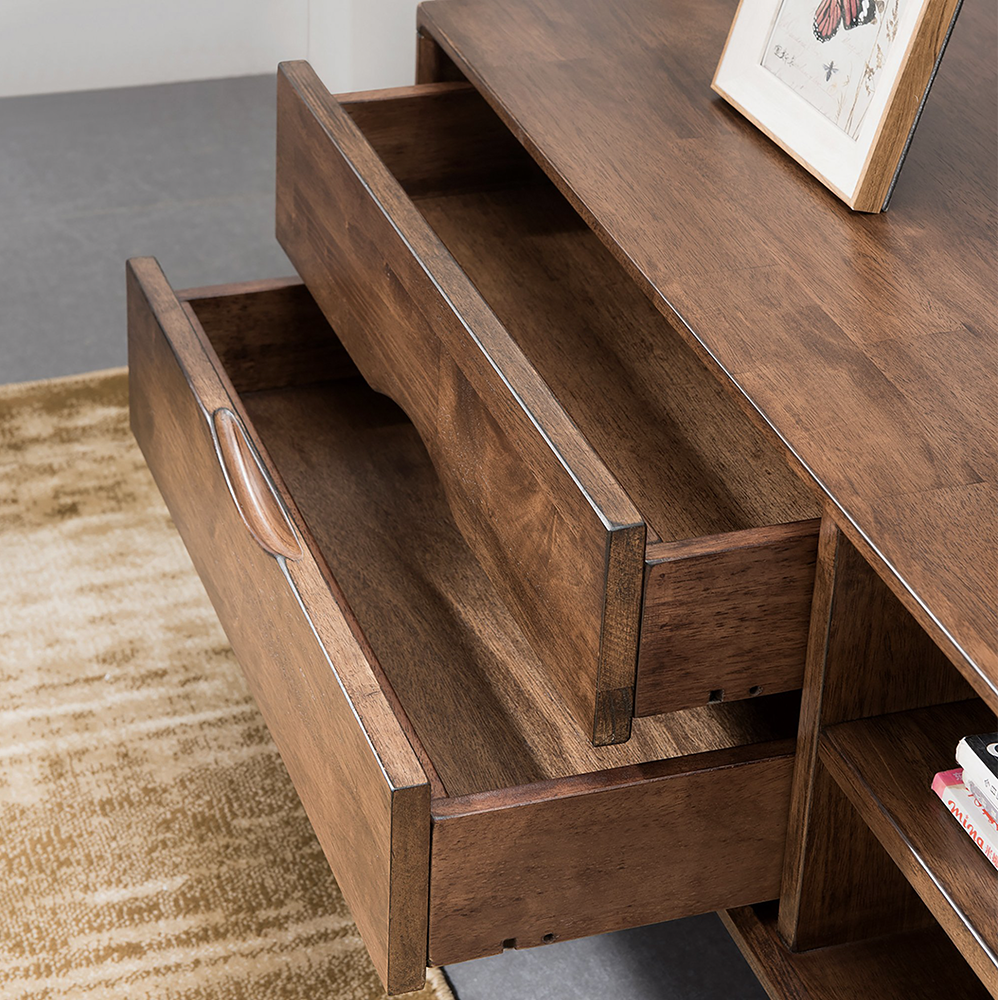 VARIETY 2-Drawer with Lift-up Door TV Board 