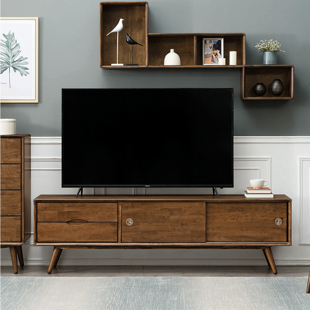 【陳列品】VARIETY Sliding-Door TV Board 實木趟門電視櫃