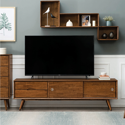 【陳列品】VARIETY Sliding-Door TV Board 實木趟門電視櫃
