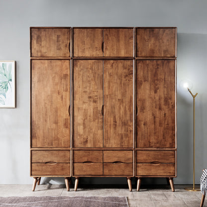 VARIETY Single / Double Door Wardrobe (Top) solid wood single door / double door wardrobe (top cabinet) 